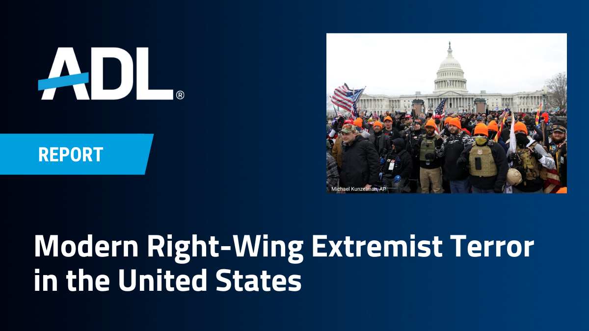 Right Wing Extremist Terrorism in the United States ADL